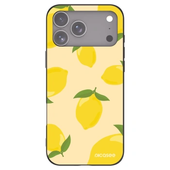 Picasee silikonový černý obal pro Apple iPhone 17 Pro Max - Limoncella