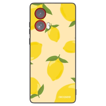 Picasee silikonový černý obal pro Motorola Edge 50 Fusion - Limoncella