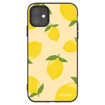 Picasee silikonový černý obal pro Apple iPhone 11 - Limoncella