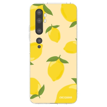 Picasee silikonový průhledný obal pro Xiaomi Mi Note 10 (Pro) - Limoncella