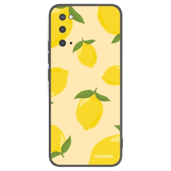 Picasee silikonový černý obal pro Samsung Galaxy S20 G980F - Limoncella