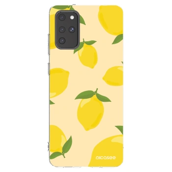 Picasee silikonový průhledný obal pro Samsung Galaxy S20+ G985F - Limoncella