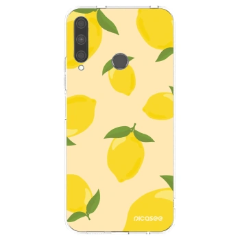 Picasee silikonový průhledný obal pro Huawei P40 Lite E - Limoncella