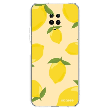 Picasee silikonový průhledný obal pro Xiaomi Redmi Note 9S - Limoncella