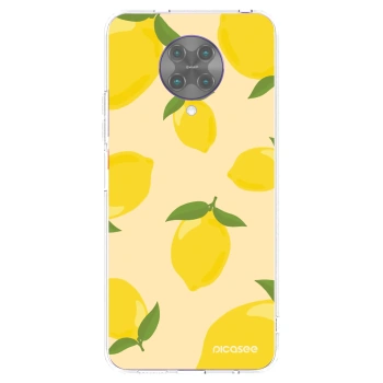 Picasee silikonový průhledný obal pro Xiaomi Poco F2 Pro - Limoncella