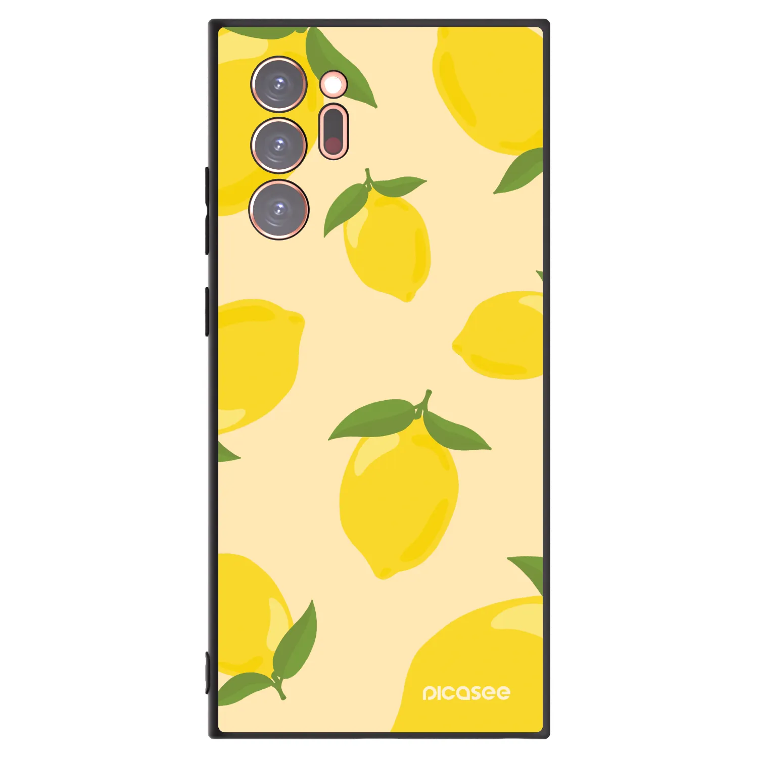 Picasee silikonový černý obal pro Samsung Galaxy Note 20 Ultra - Limoncella