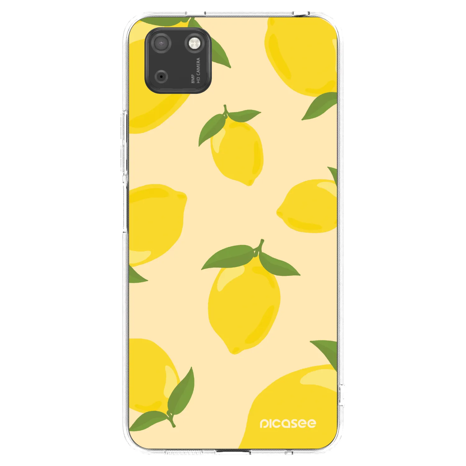 Picasee silikonový průhledný obal pro Huawei Y5P - Limoncella