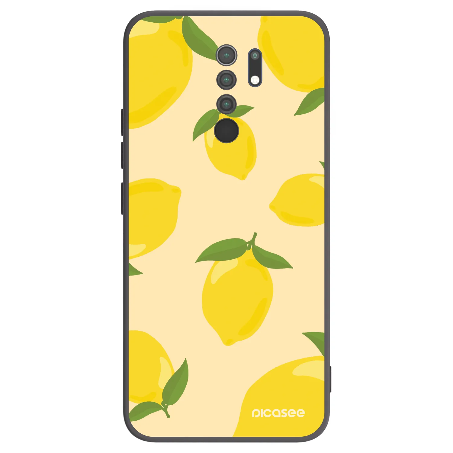 Picasee silikonový černý obal pro Xiaomi Redmi 9 - Limoncella