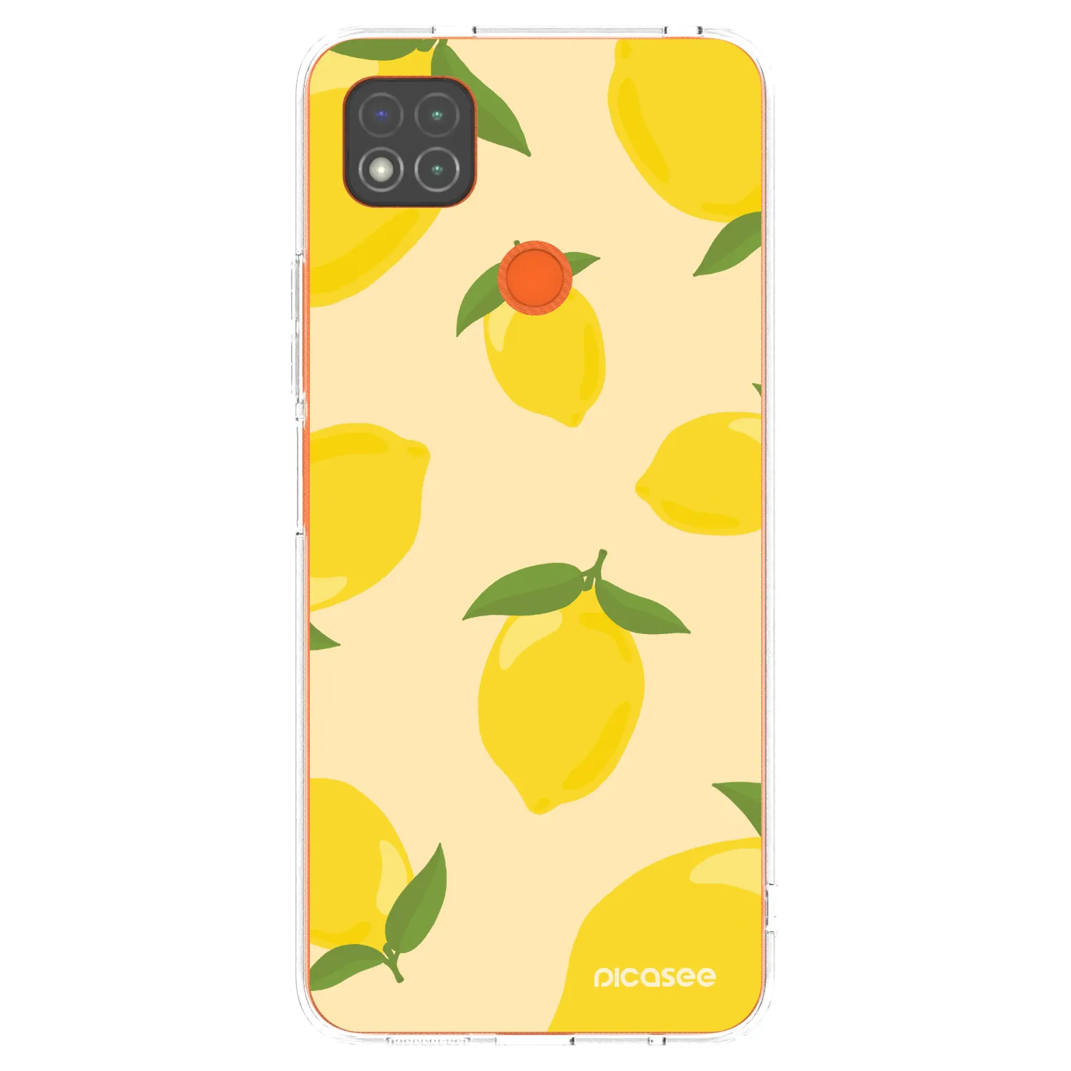Picasee silikonový průhledný obal pro Xiaomi Redmi 9C - Limoncella