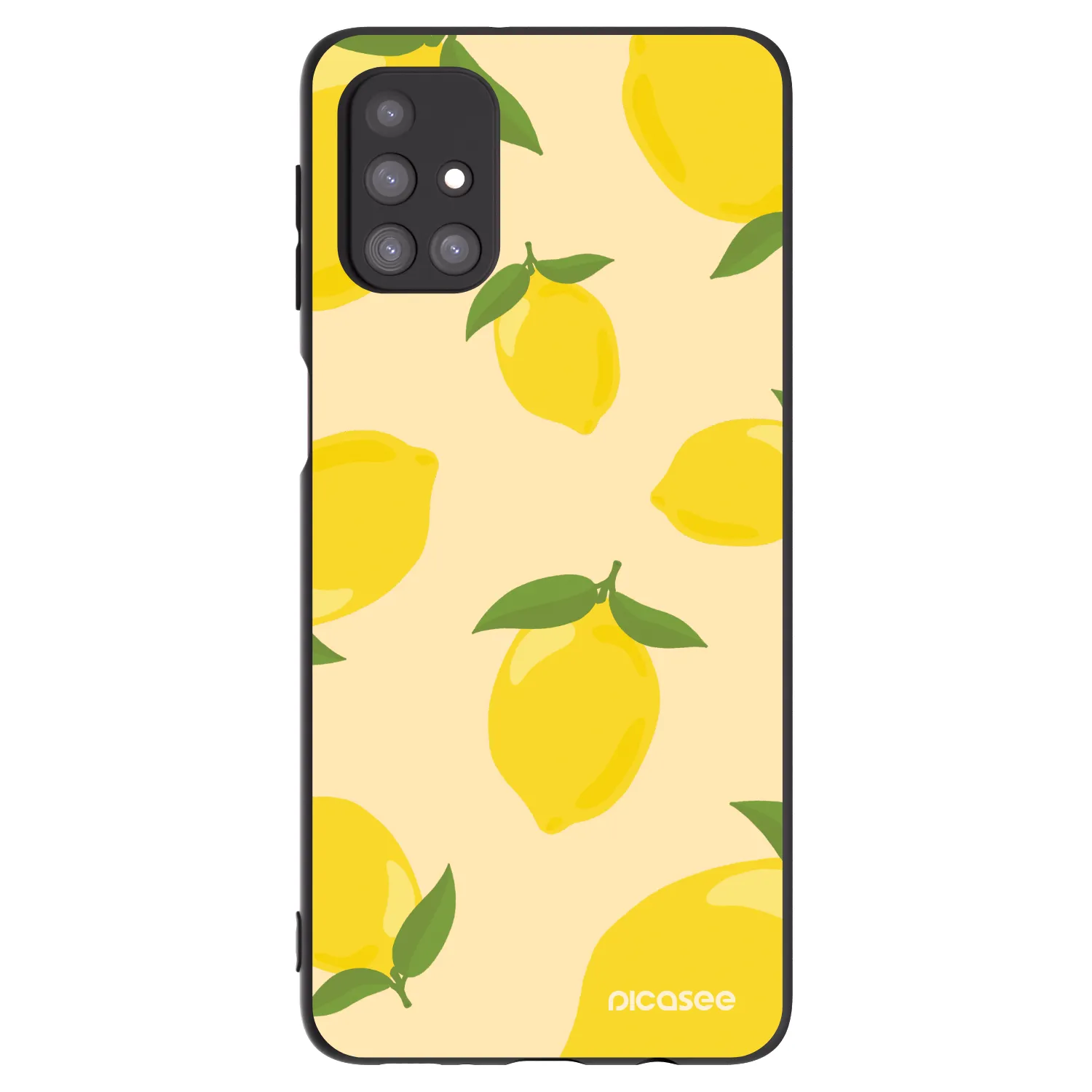 Picasee silikonový černý obal pro Samsung Galaxy M31s - Limoncella