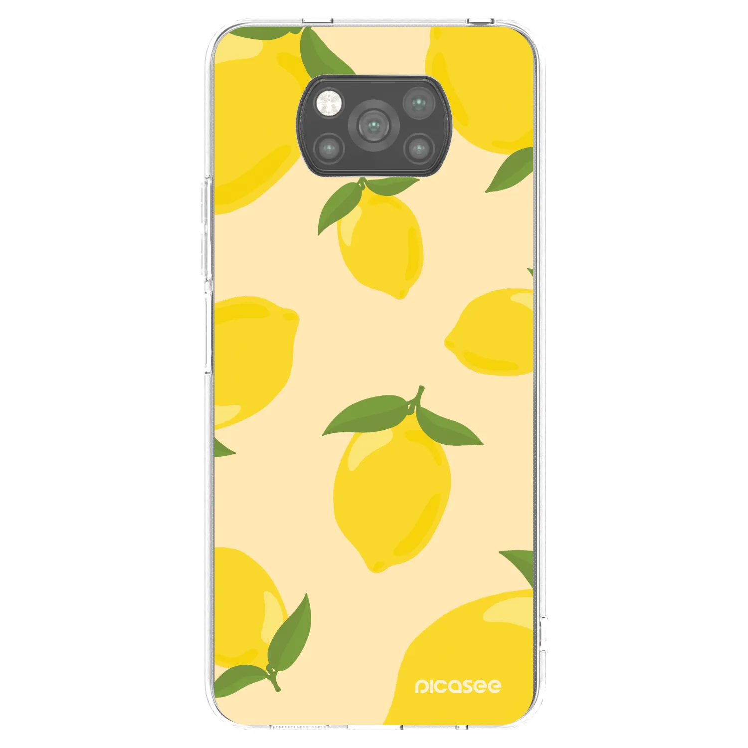 Picasee silikonový černý obal pro Xiaomi Poco X3 - Limoncella
