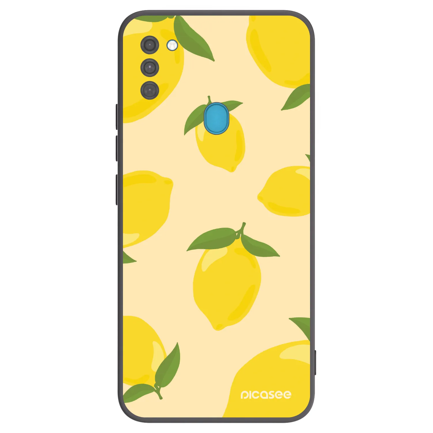 Picasee silikonový černý obal pro Samsung Galaxy M11 - Limoncella