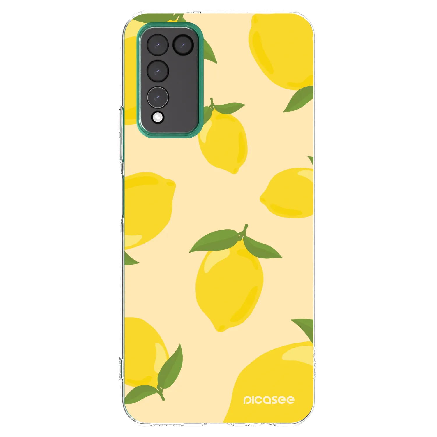 Picasee silikonový průhledný obal pro Honor 10X Lite - Limoncella