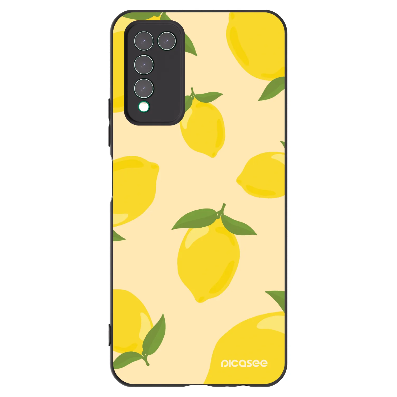 Picasee silikonový černý obal pro Honor 10X Lite - Limoncella