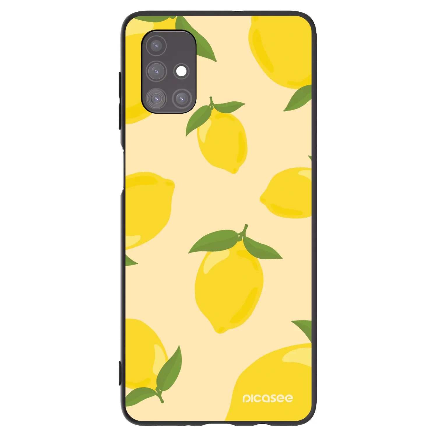 Picasee silikonový černý obal pro Samsung Galaxy M51 M515F - Limoncella
