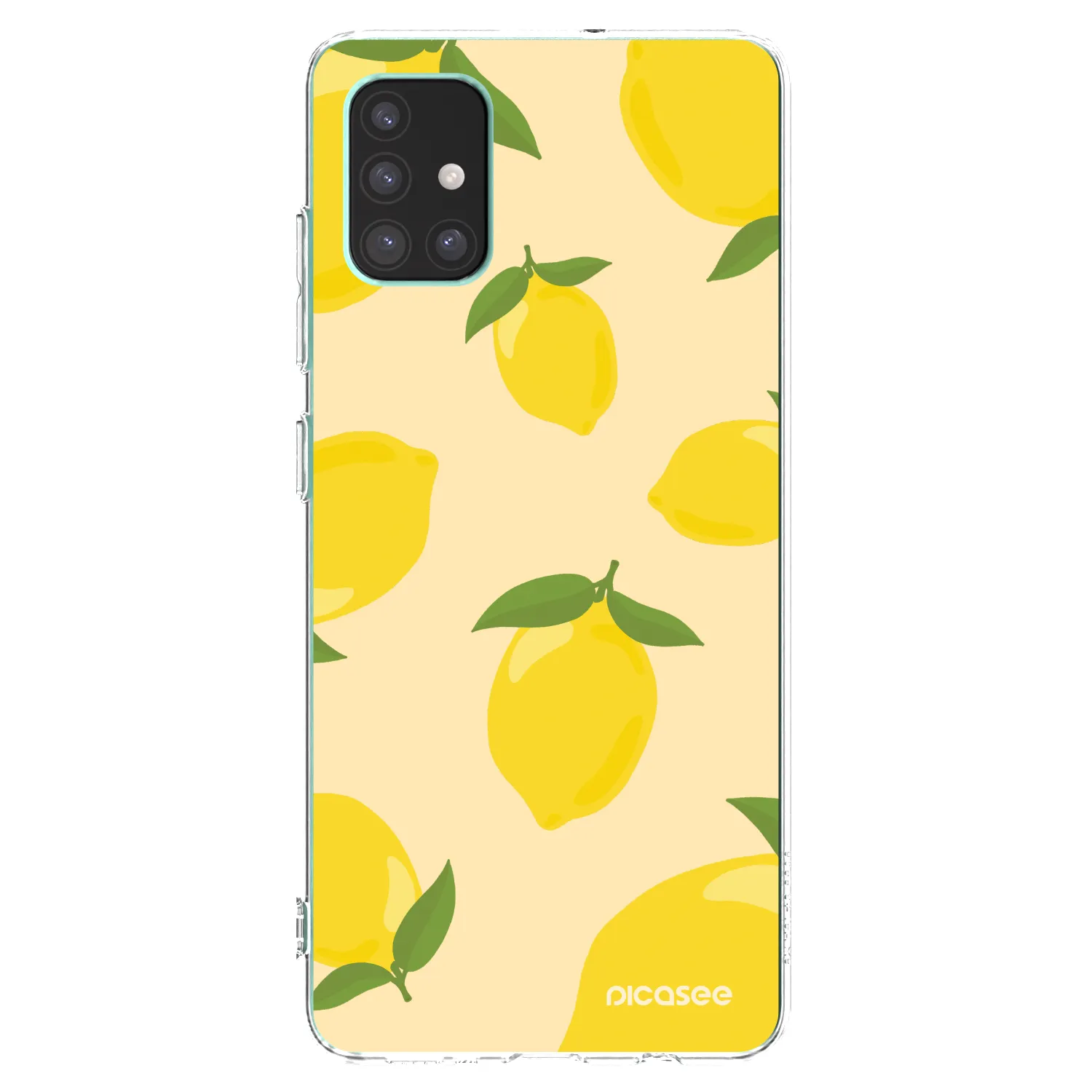 Picasee silikonový průhledný obal pro Samsung Galaxy M51 M515F - Limoncella