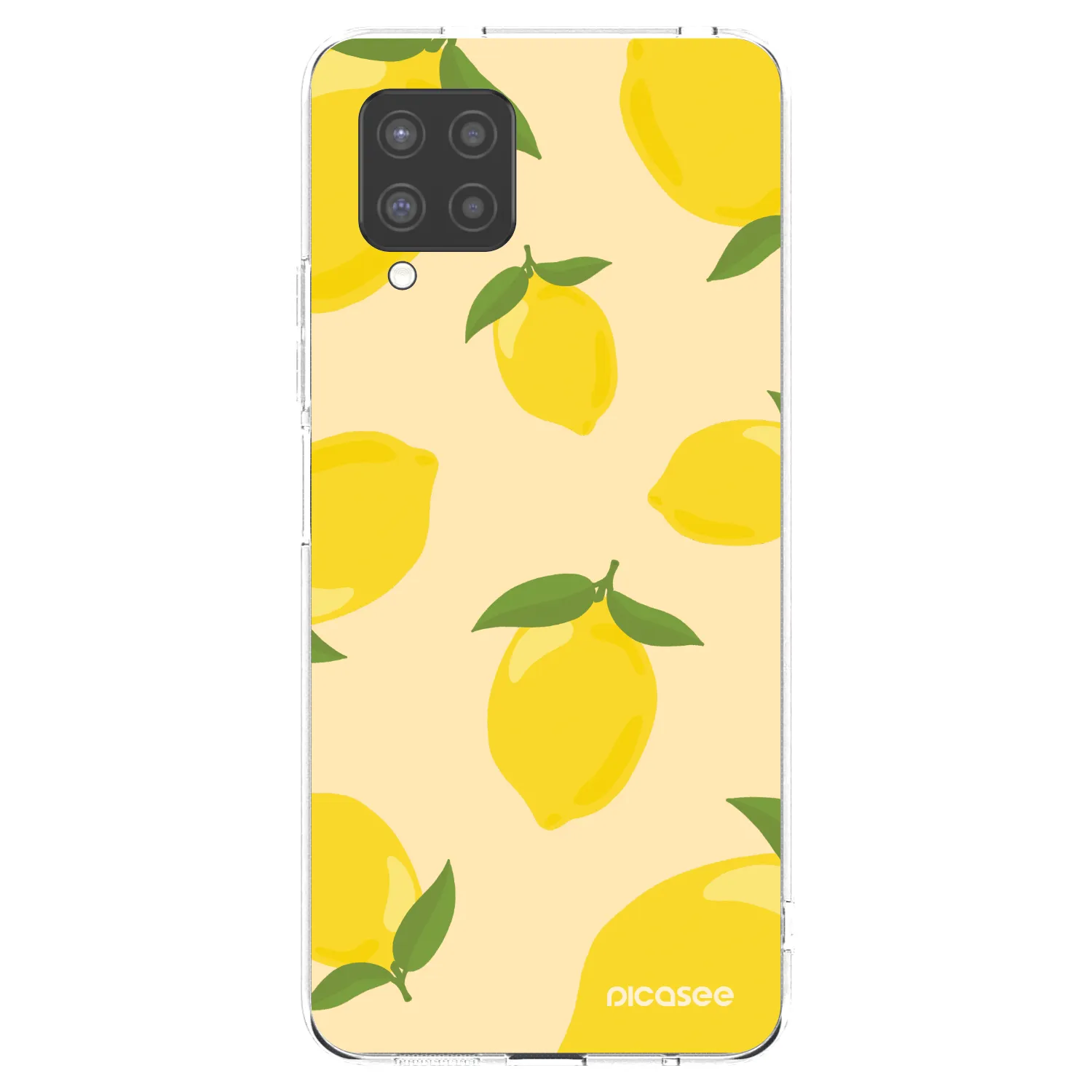 Picasee silikonový průhledný obal pro Samsung Galaxy A42 A426B - Limoncella