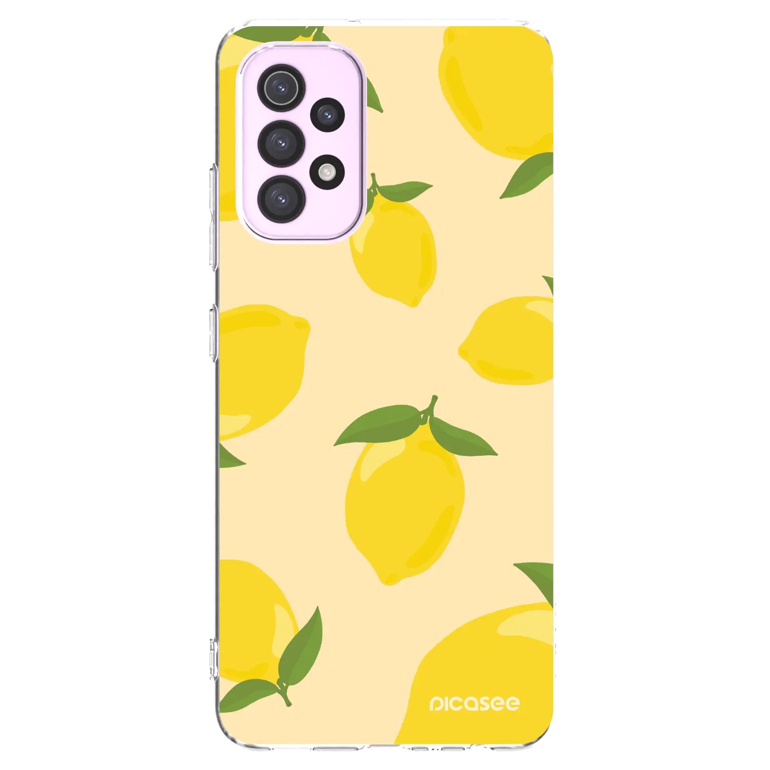 Picasee silikonový průhledný obal pro Samsung Galaxy A32 5G A326B - Limoncella