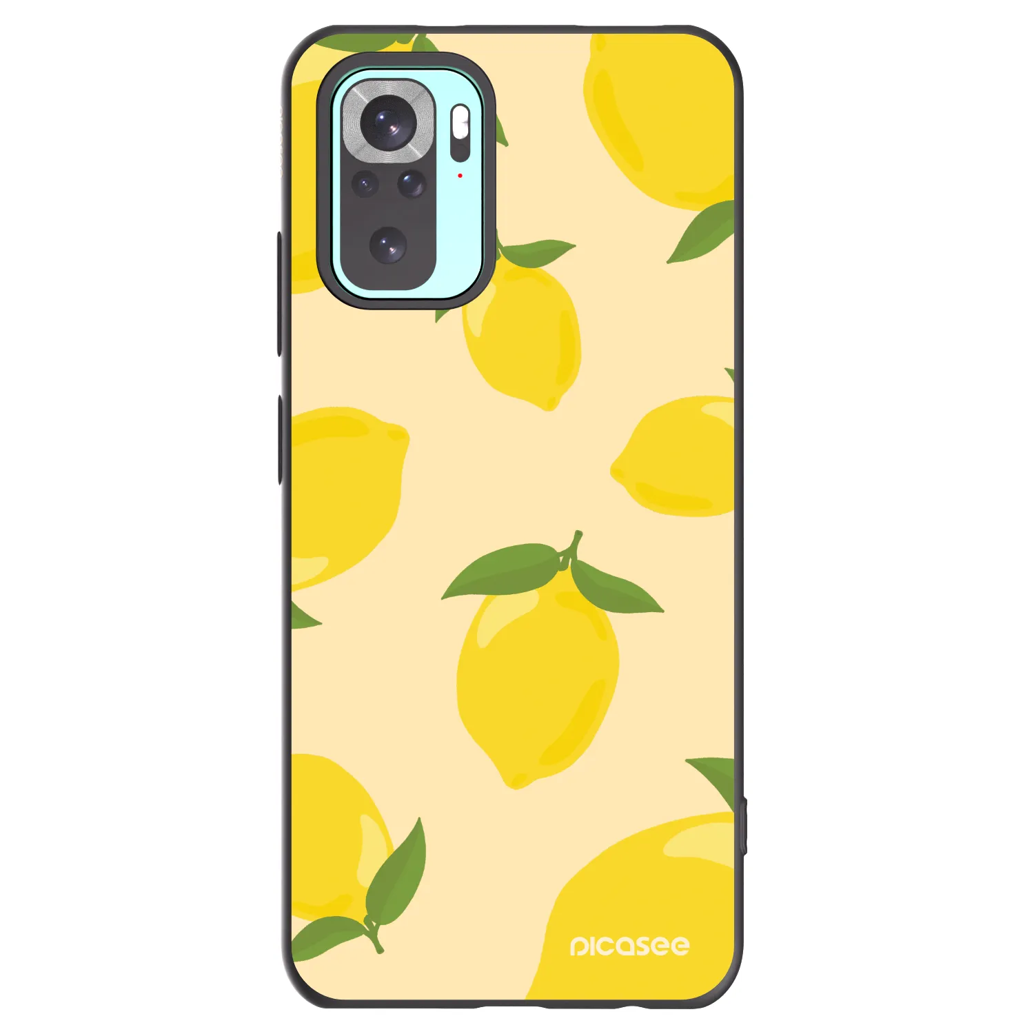 Picasee silikonový černý obal pro Xiaomi Redmi Note 10 Pro - Limoncella