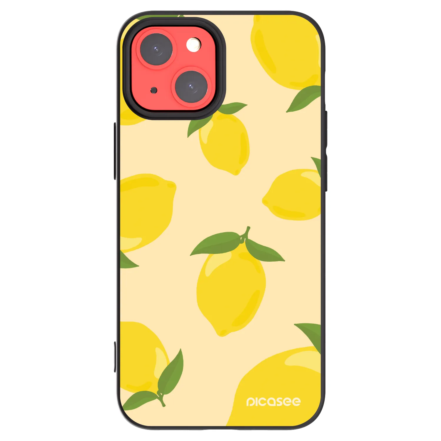 Picasee silikonový černý obal pro Apple iPhone 13 mini - Limoncella