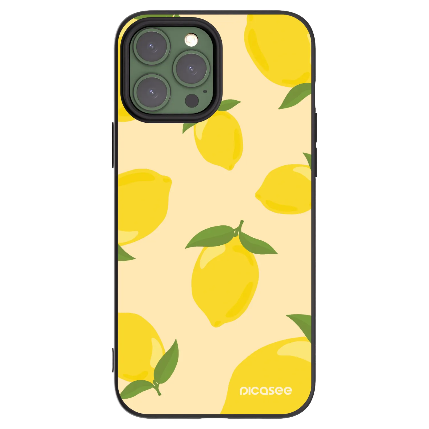 Picasee silikonový černý obal pro Apple iPhone 13 Pro Max - Limoncella