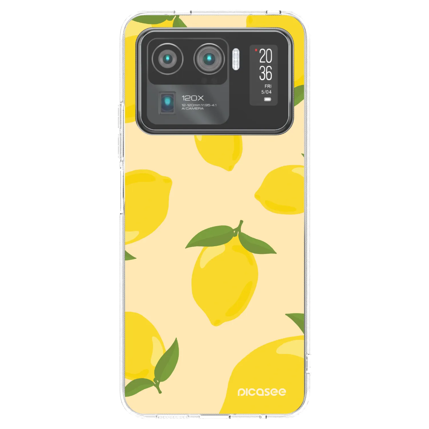 Picasee silikonový průhledný obal pro Xiaomi Mi 11 Ultra - Limoncella