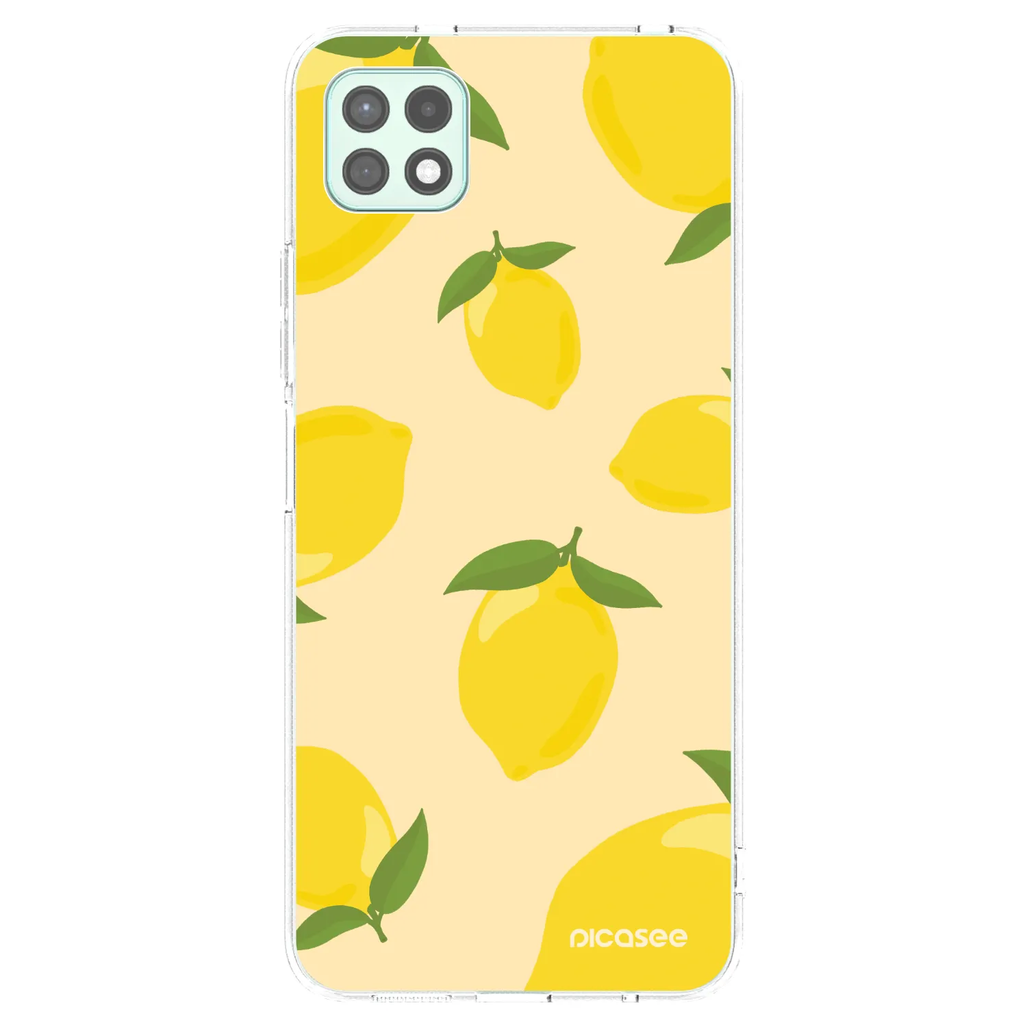 Picasee silikonový průhledný obal pro Samsung Galaxy A22 A226B 5G - Limoncella