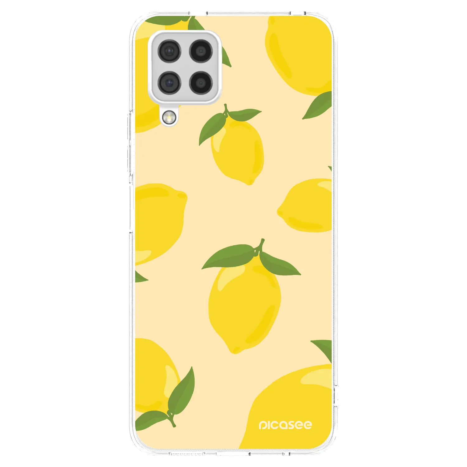 Picasee silikonový průhledný obal pro Samsung Galaxy A22 A225F 4G - Limoncella