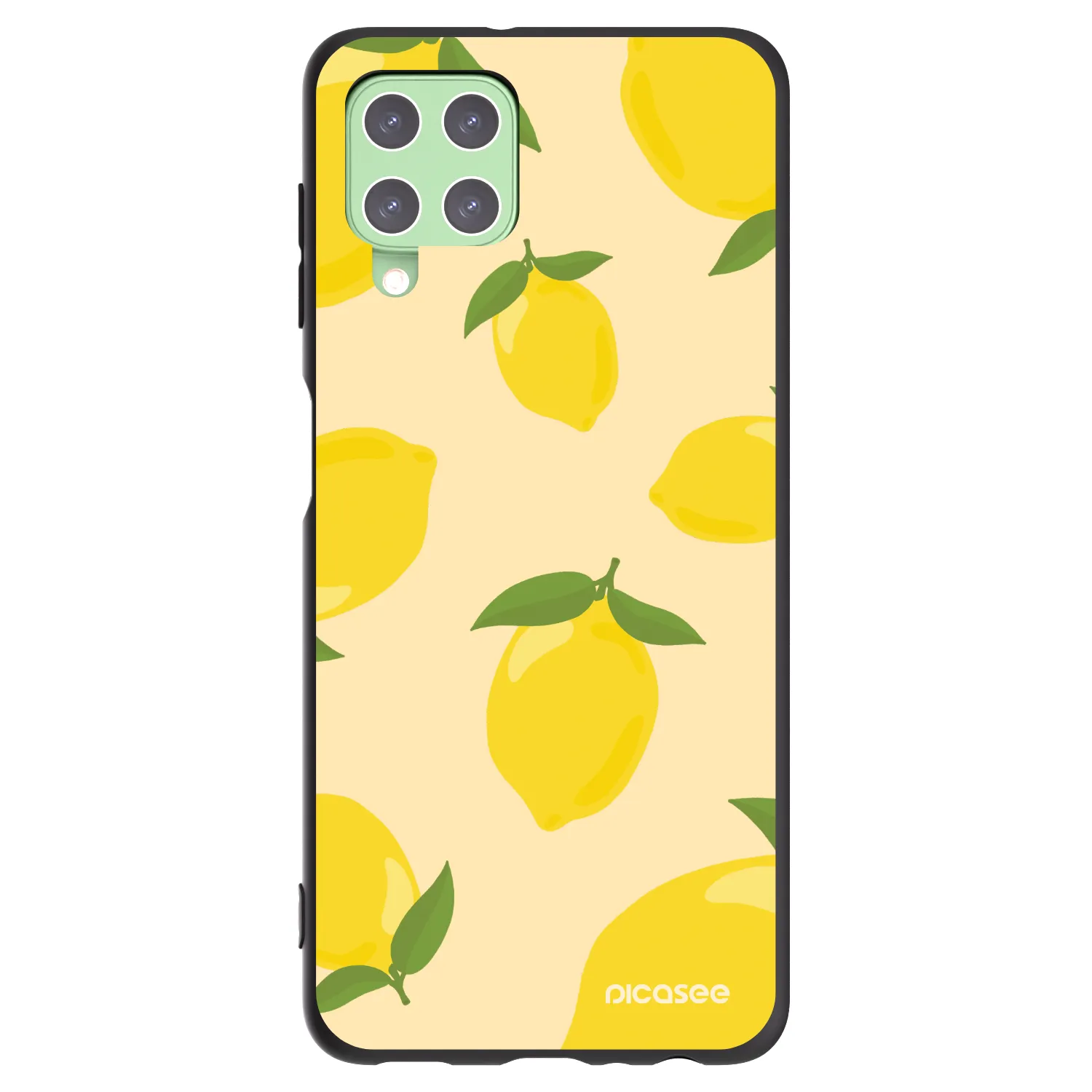 Picasee silikonový černý obal pro Samsung Galaxy A22 A225F 4G - Limoncella