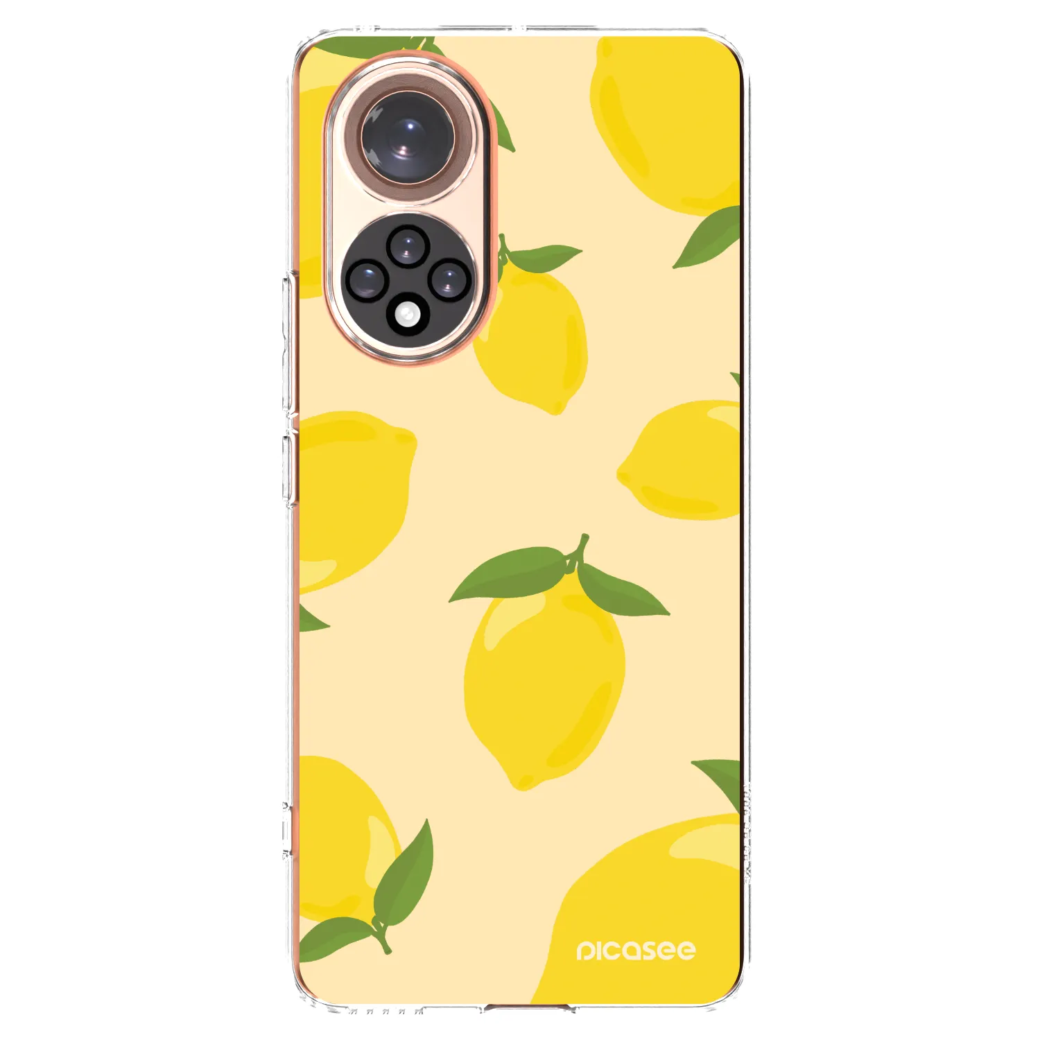 Picasee silikonový průhledný obal pro Honor 50 5G - Limoncella