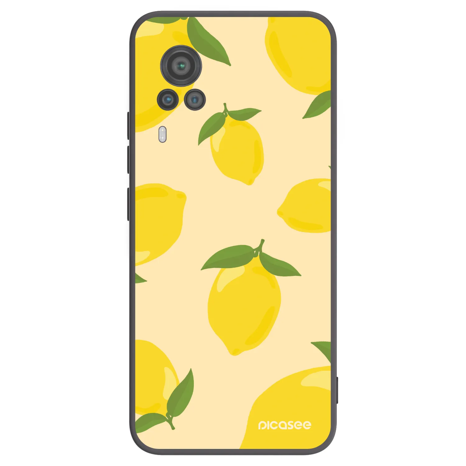 Picasee silikonový černý obal pro Vivo X60 Pro 5G - Limoncella