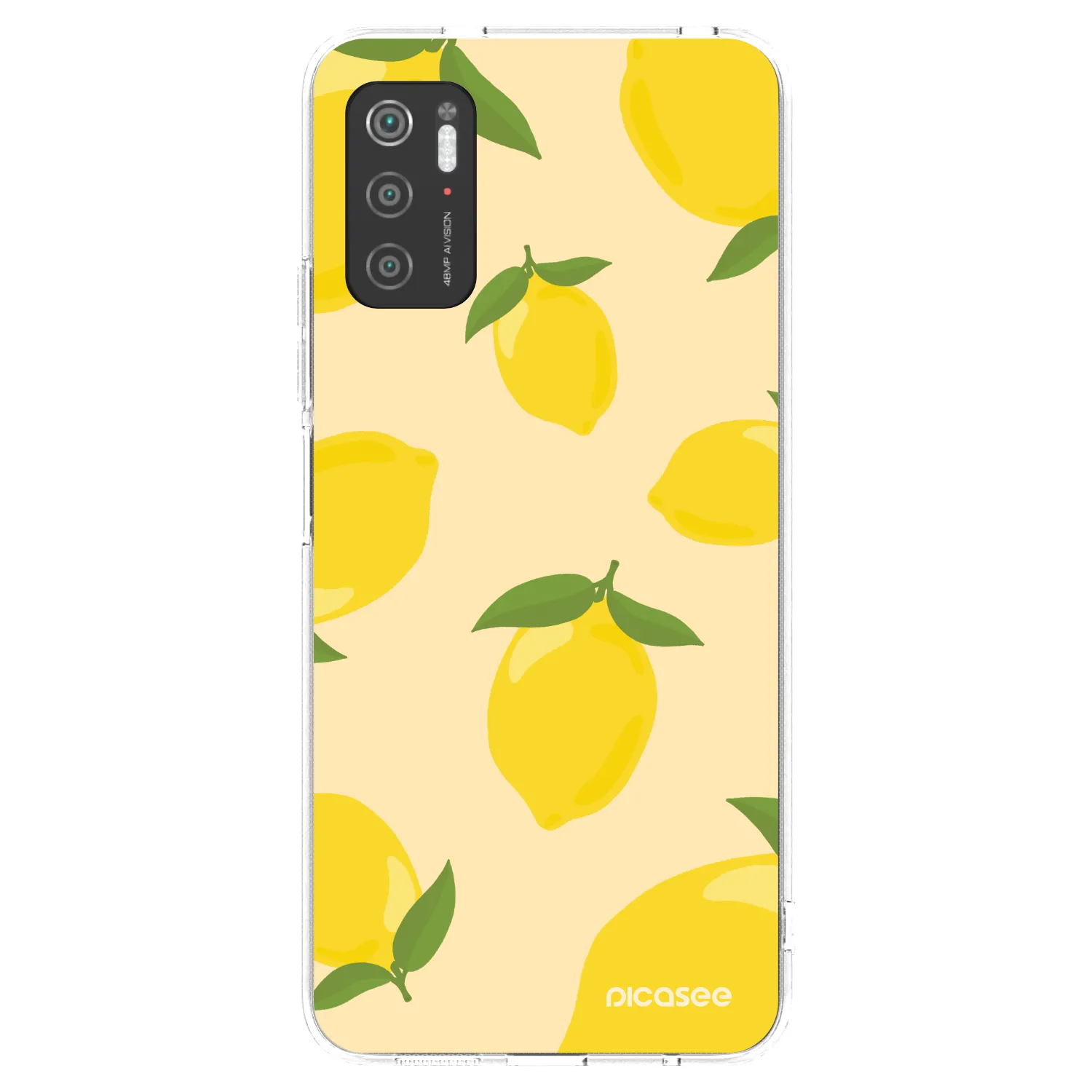 Picasee silikonový průhledný obal pro Xiaomi Poco M3 Pro 5G - Limoncella