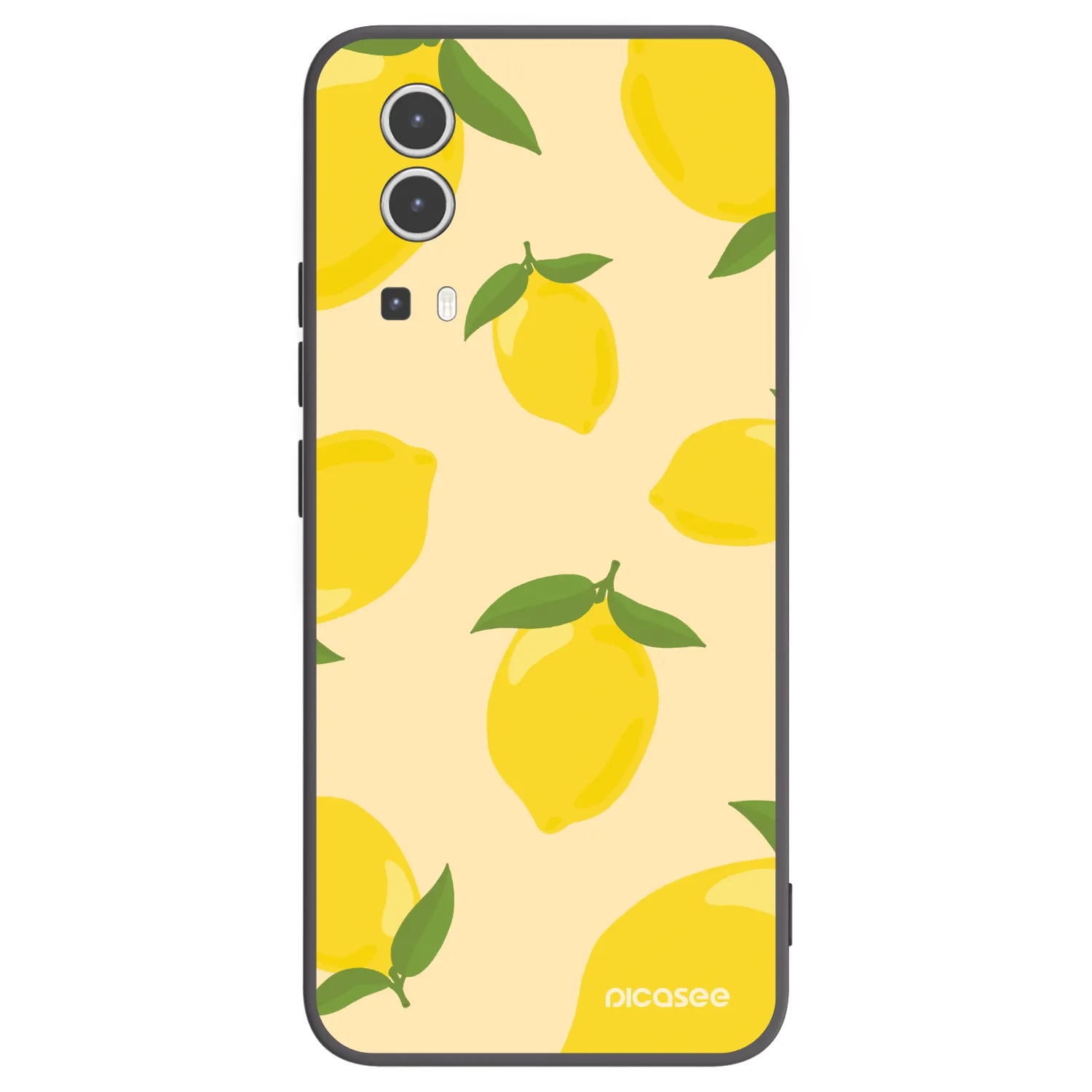 Picasee silikonový černý obal pro Vivo Y72 5G - Limoncella