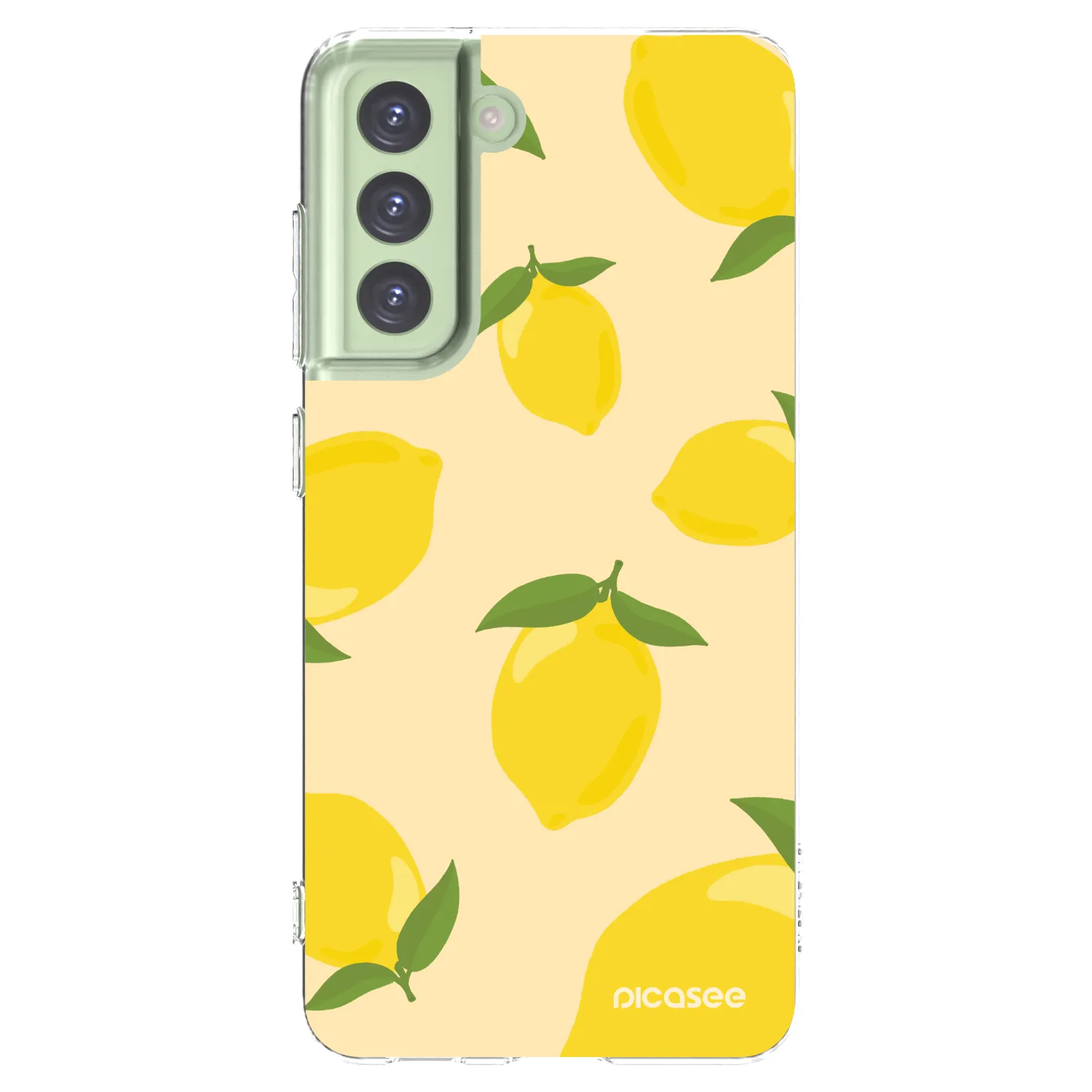 Picasee silikonový průhledný obal pro Samsung Galaxy S21 FE 5G - Limoncella