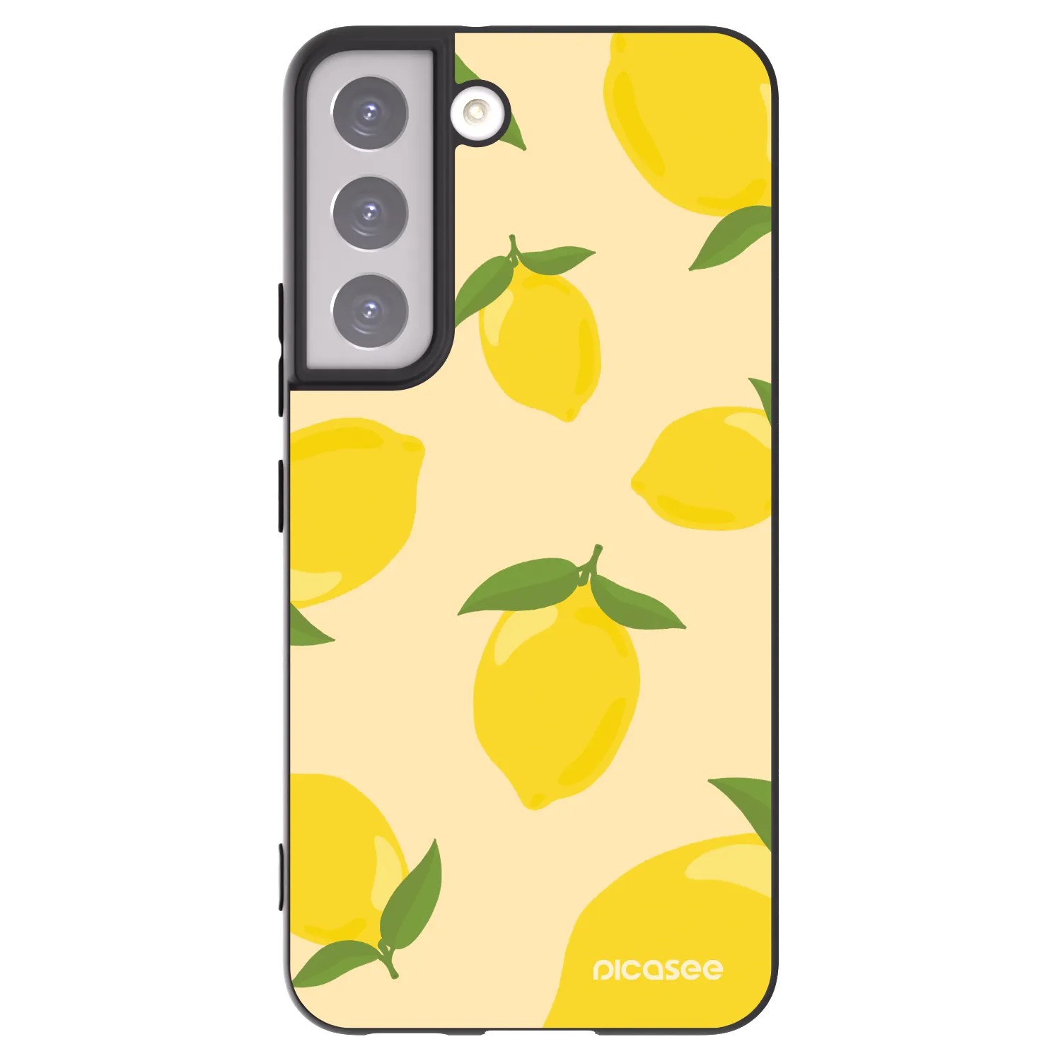 Picasee silikonový černý obal pro Samsung Galaxy S22 5G - Limoncella