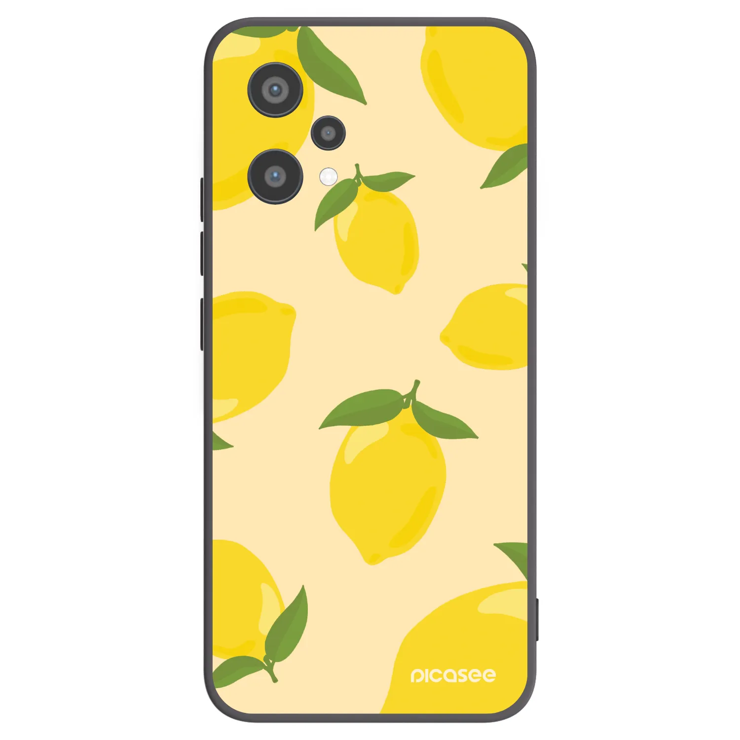 Picasee silikonový černý obal pro Realme 9 Pro 5G - Limoncella