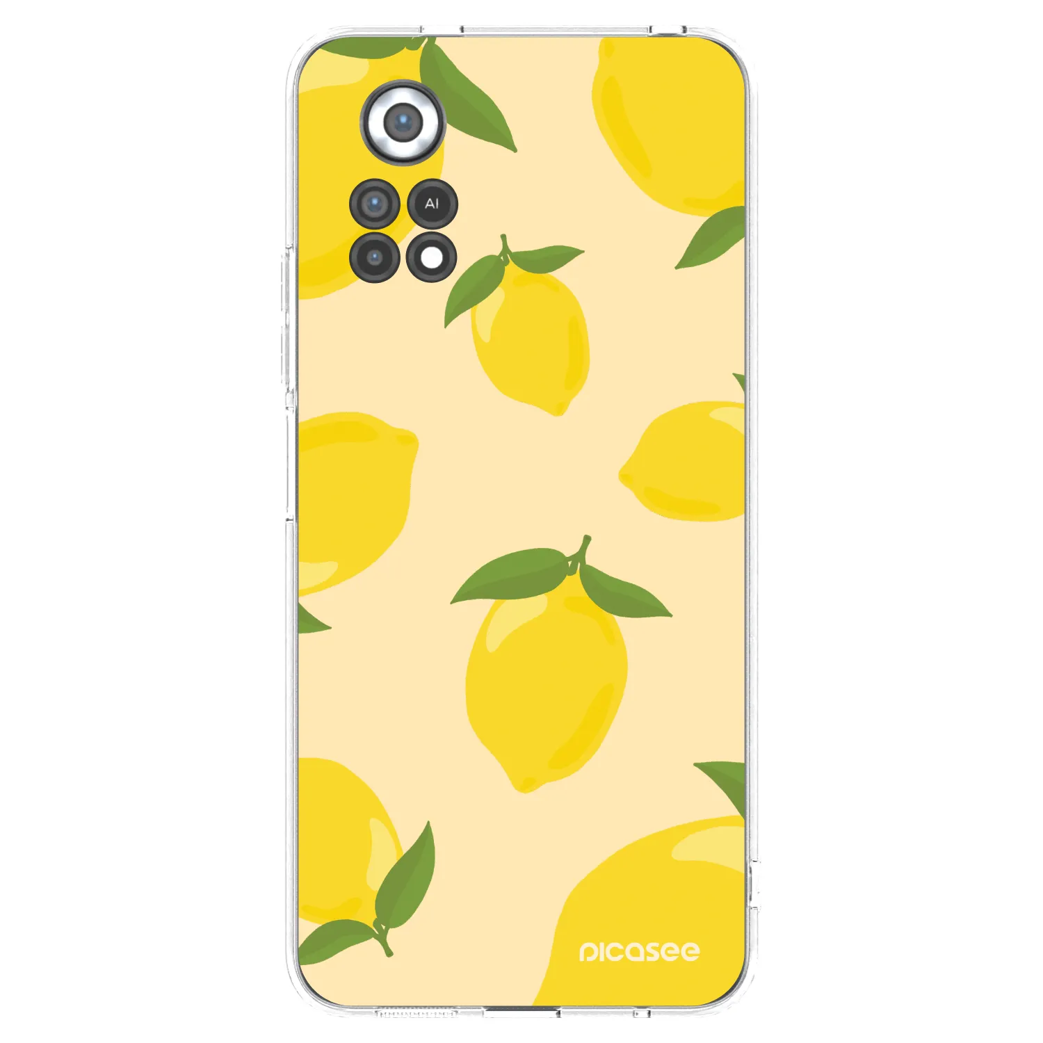 Picasee silikonový průhledný obal pro Xiaomi Poco X4 Pro 5G - Limoncella