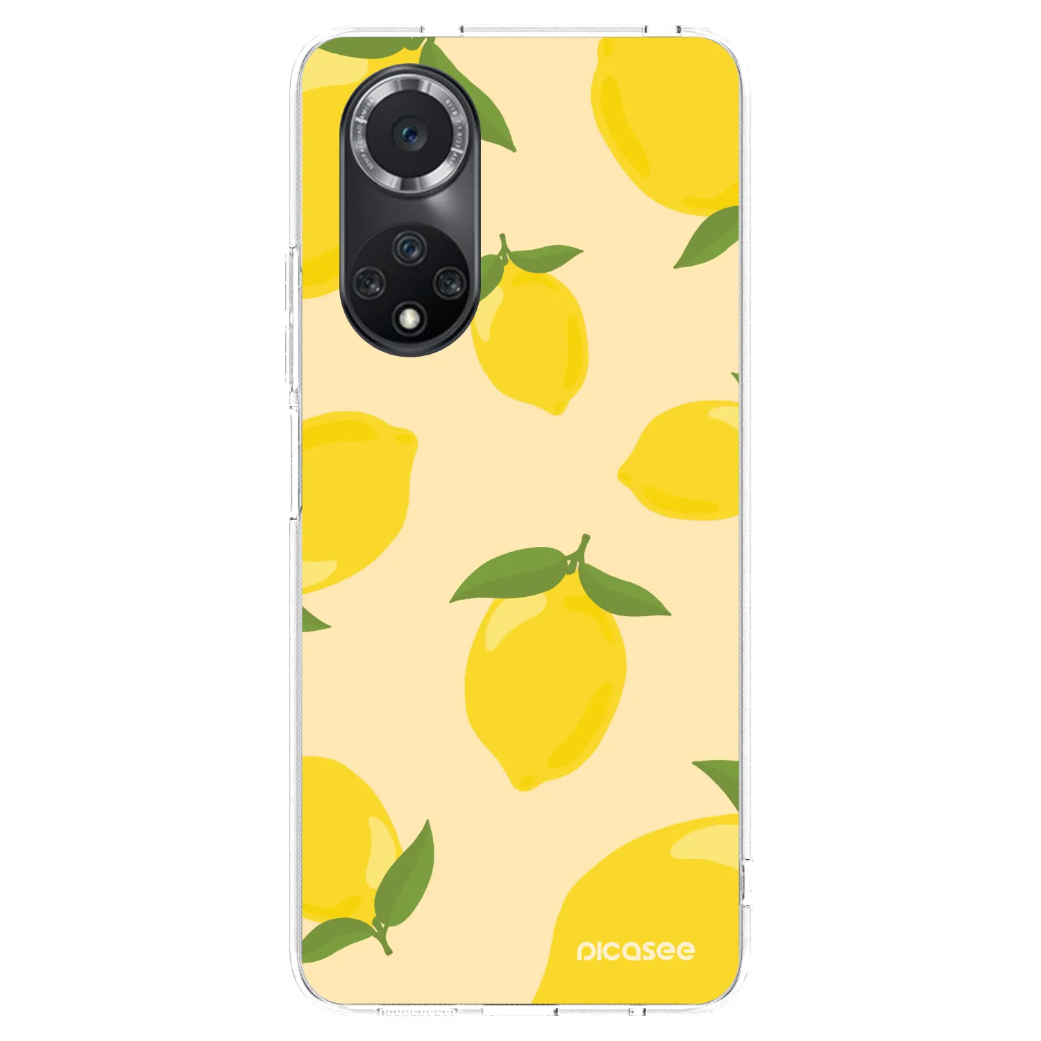 Picasee silikonový průhledný obal pro Huawei Nova 9 SE - Limoncella