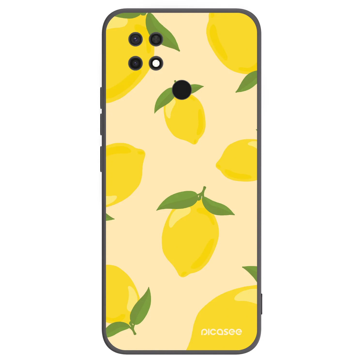 Picasee silikonový černý obal pro Xiaomi Redmi 10C - Limoncella