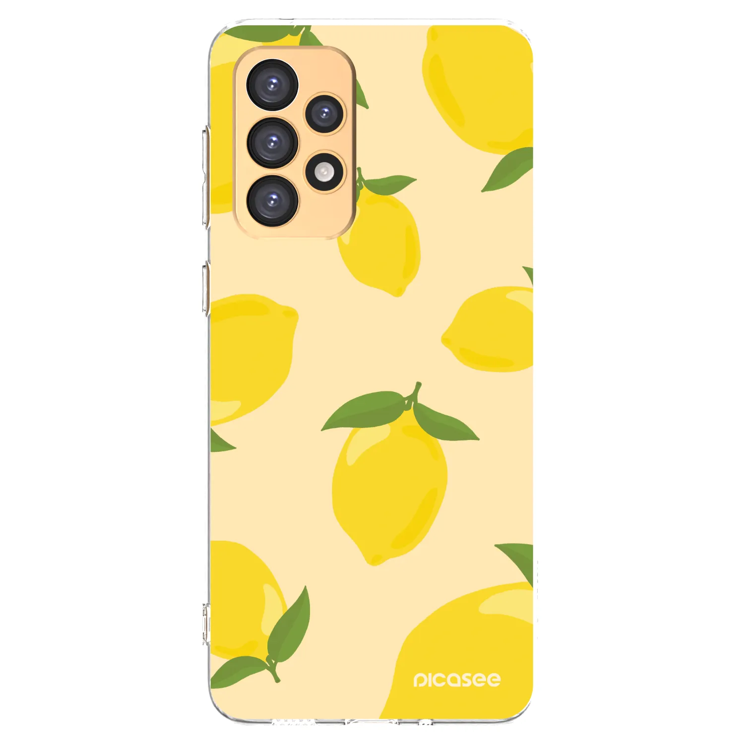 Picasee silikonový průhledný obal pro Samsung Galaxy A33 5G A336 - Limoncella