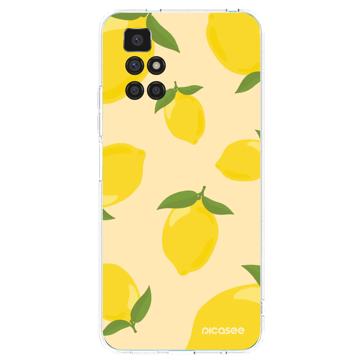 Picasee silikonový průhledný obal pro Xiaomi Redmi 10 (2022) - Limoncella