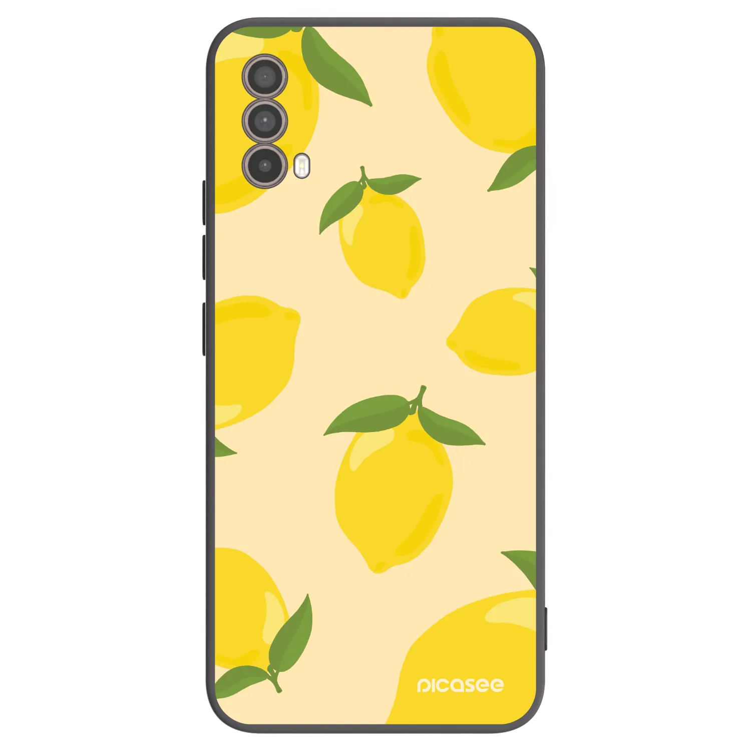 Picasee silikonový černý obal pro Motorola Moto E40 - Limoncella