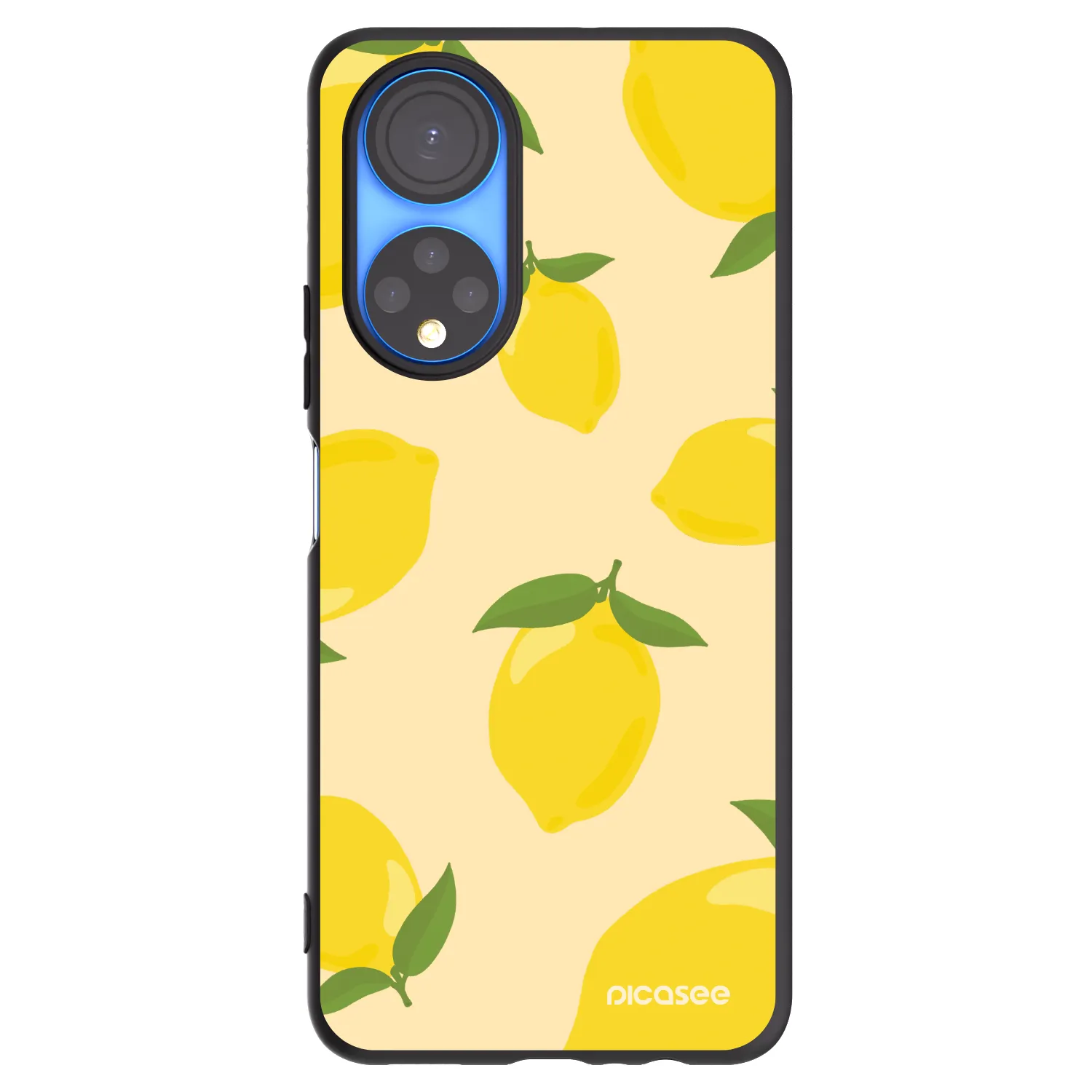 Picasee silikonový černý obal pro Honor X7 - Limoncella