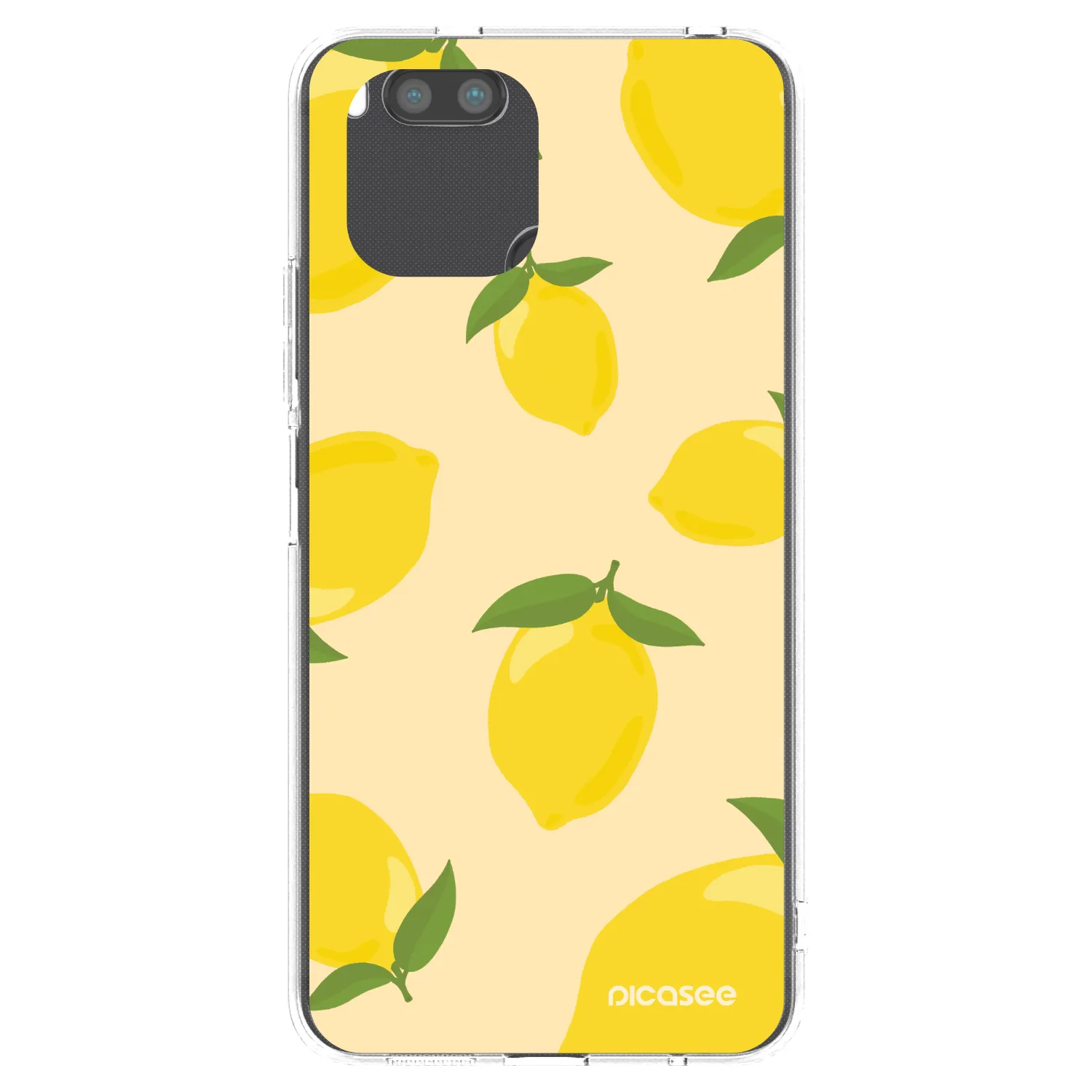 Picasee silikonový průhledný obal pro Xiaomi Redmi A1 - Limoncella