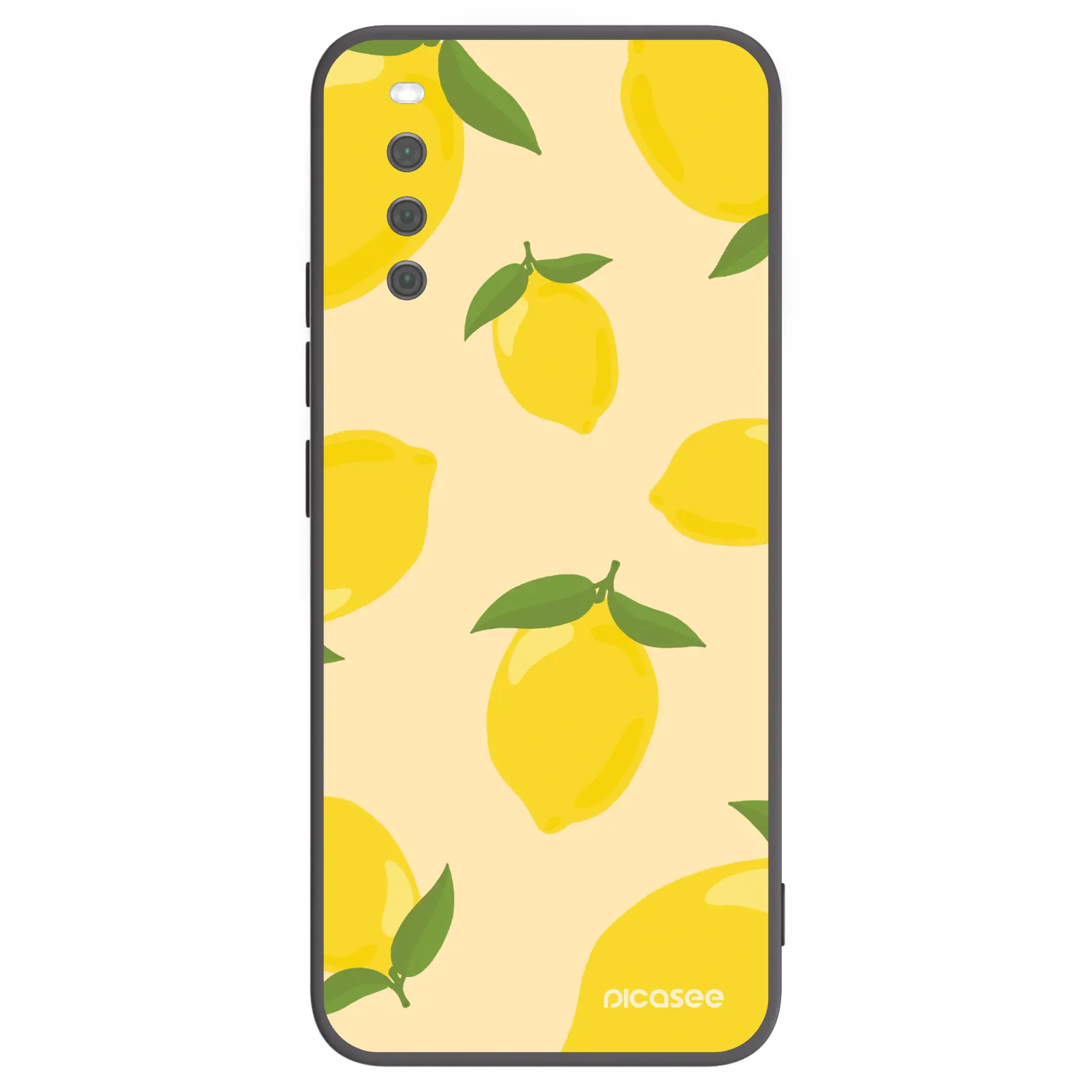 Picasee silikonový černý obal pro Sony Xperia 10 III - Limoncella