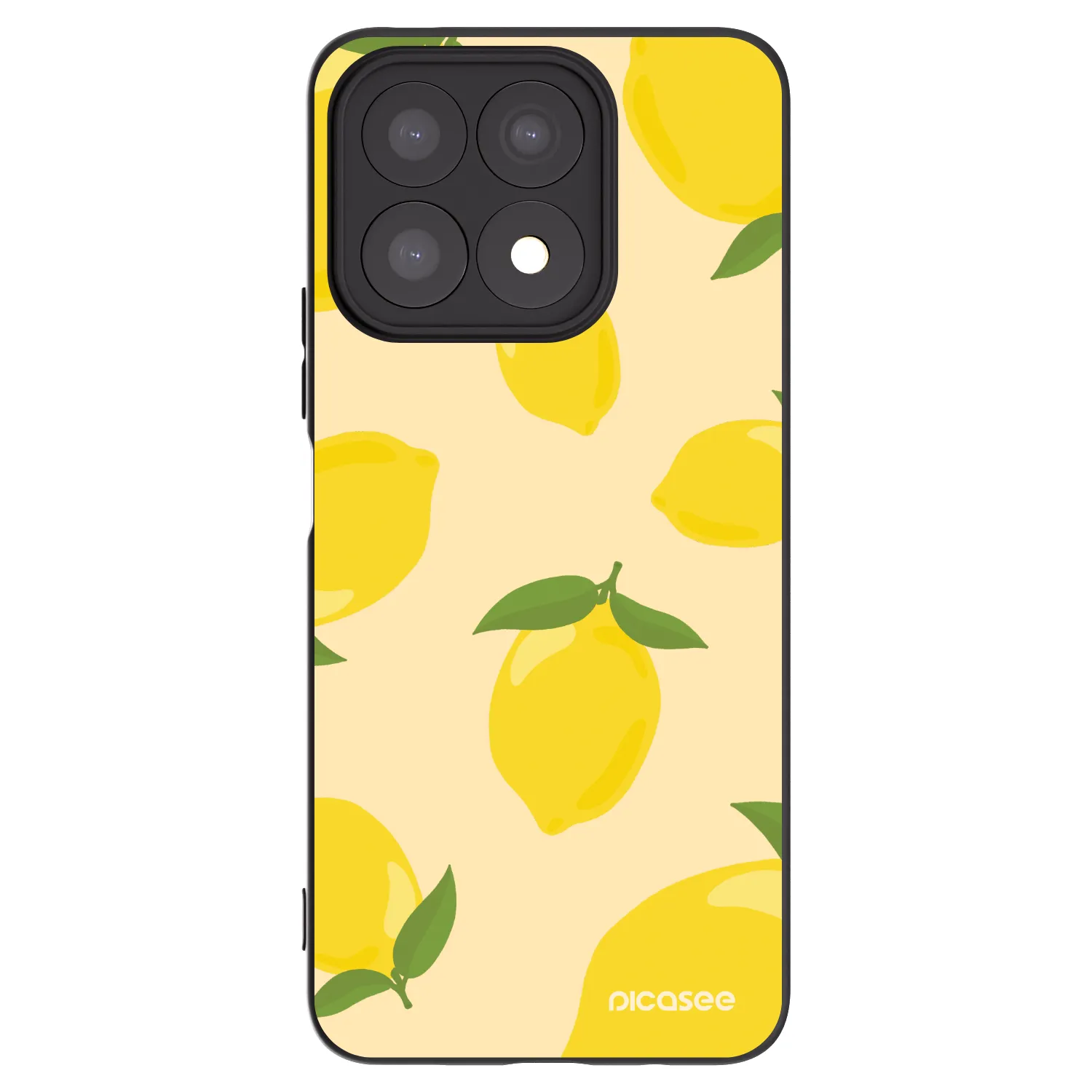 Picasee silikonový černý obal pro Honor X8a - Limoncella