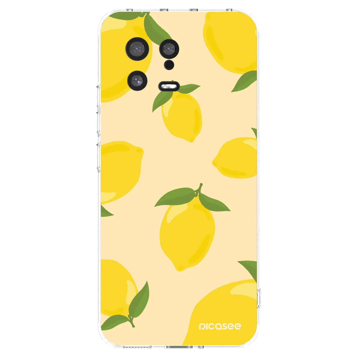 Picasee silikonový průhledný obal pro Xiaomi 13 - Limoncella
