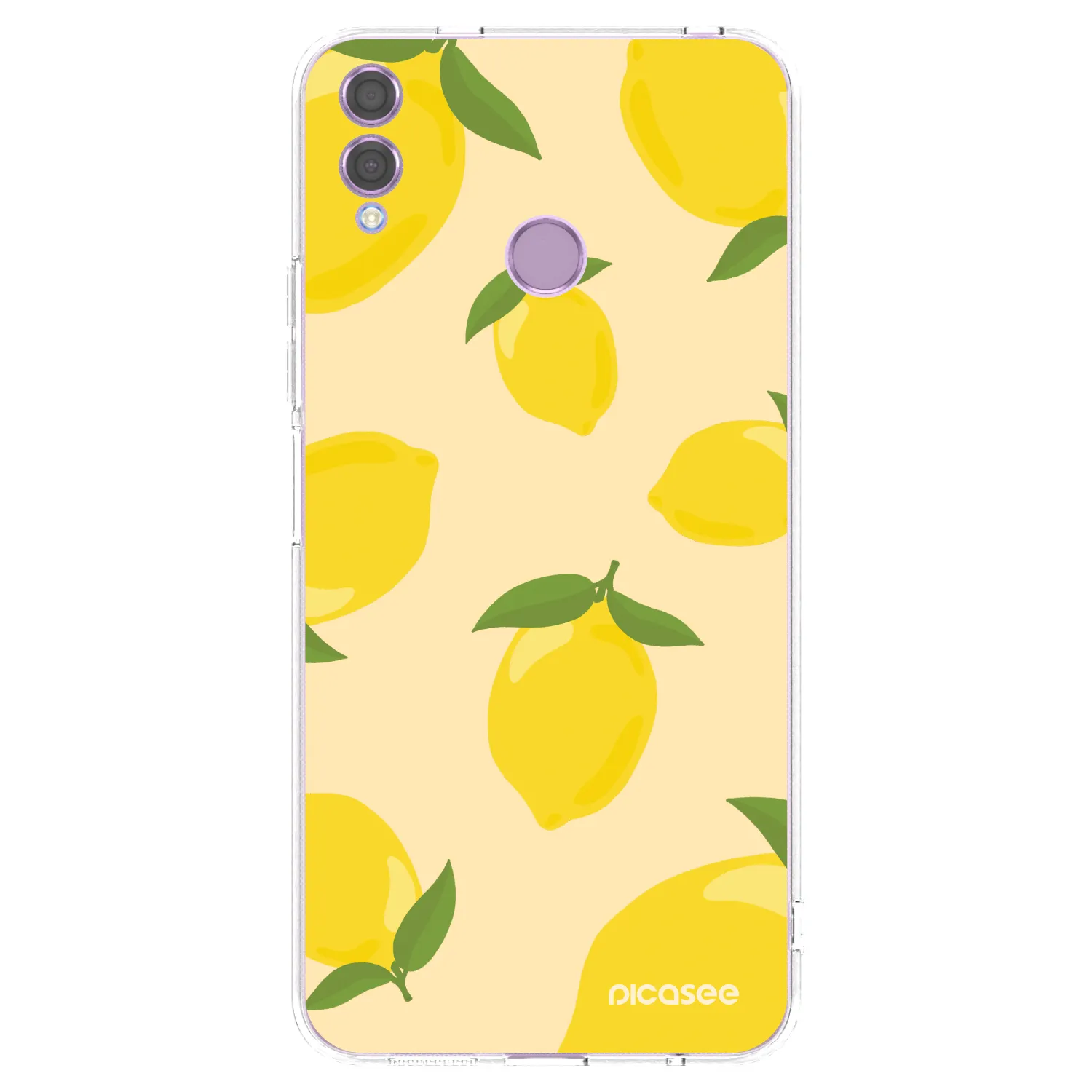Picasee silikonový průhledný obal pro Honor 8X - Limoncella