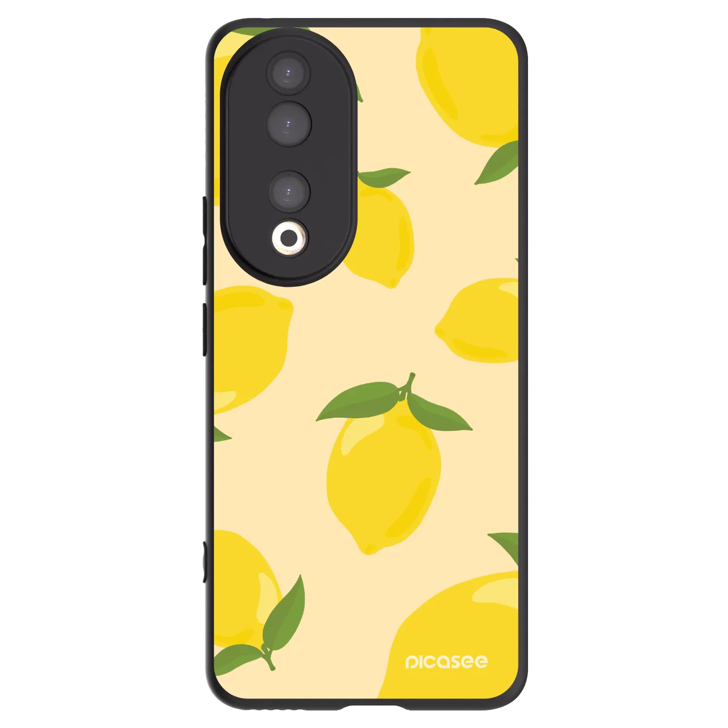 Picasee silikonový černý obal pro Honor 90 5G - Limoncella