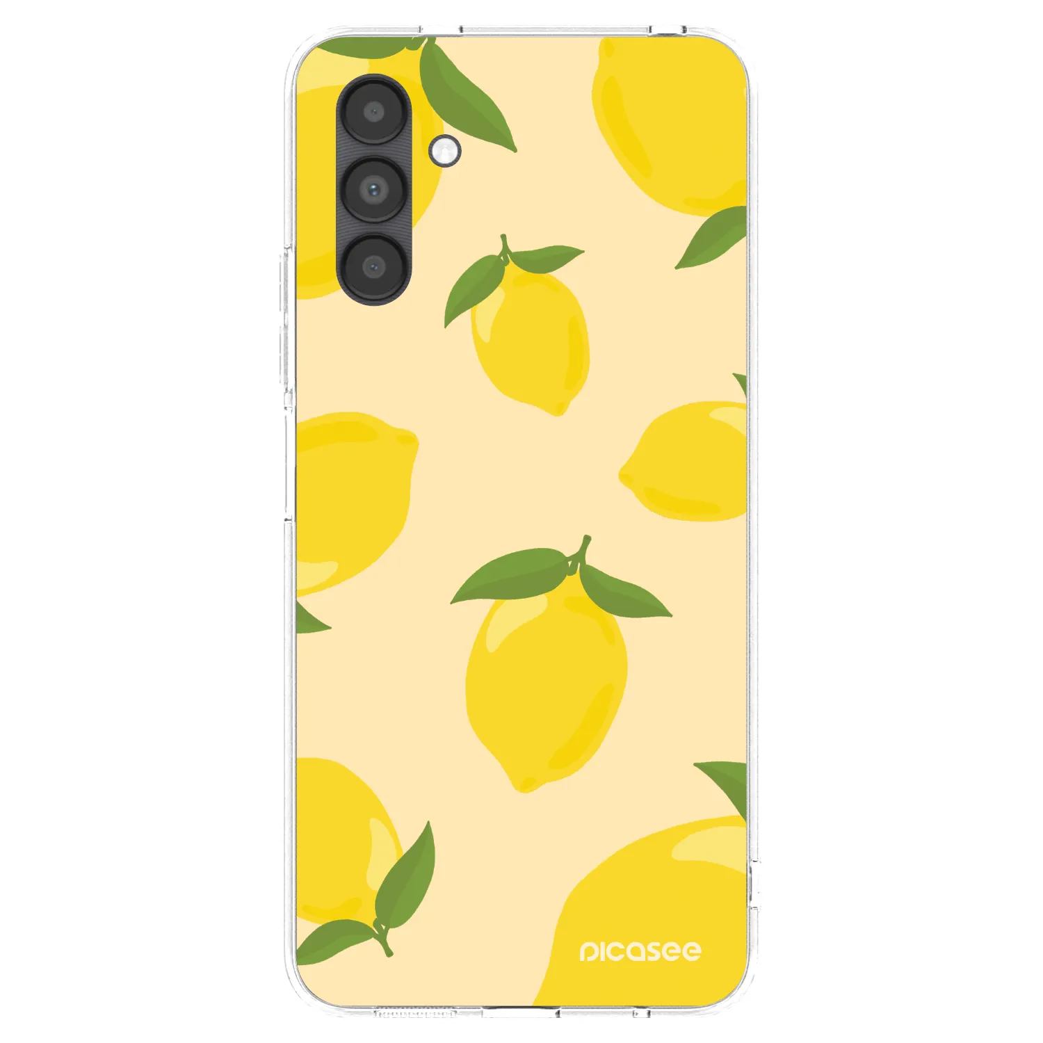 Picasee silikonový průhledný obal pro Samsung Galaxy A04s A047F - Limoncella